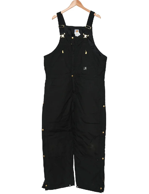 New Deals long-sleeve winter jacketBlack Carhartt Workwear Dungarees - W48 L30