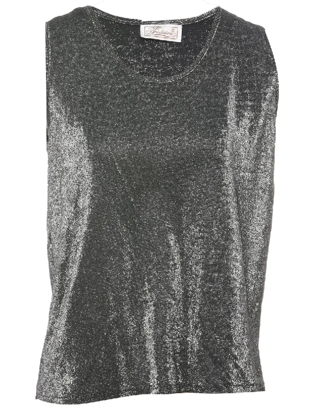 Quick Sale cold weather coatLurex Evening Top - M