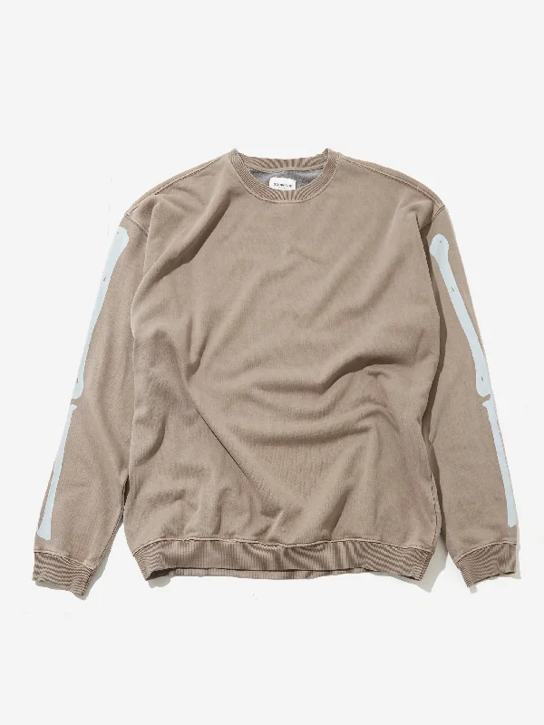 Clearance Items high-quality hoodiefitted workout hoodieGoodhood Worldwide Bones Sweatshirt - Chocolate Brown Clearance Items high-quality hoodiefitted workout hoodieGoodhood Worldwide Bones Sweatshirt - Chocolate Brown
