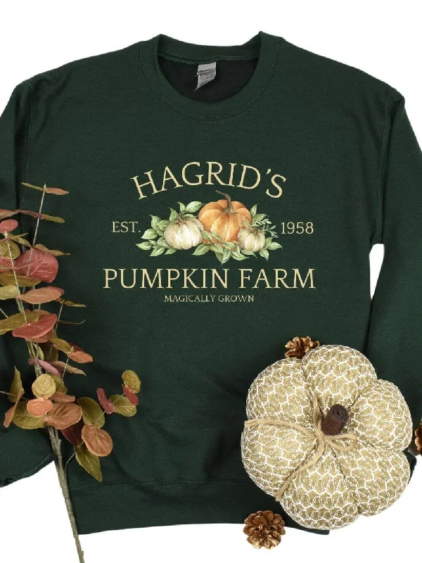 Extra Savings casual hoodiecozy gym sweatshirtHagrid's Pumpkin Farm Unisex Heavy Blend™ Crewneck Sweatshirt