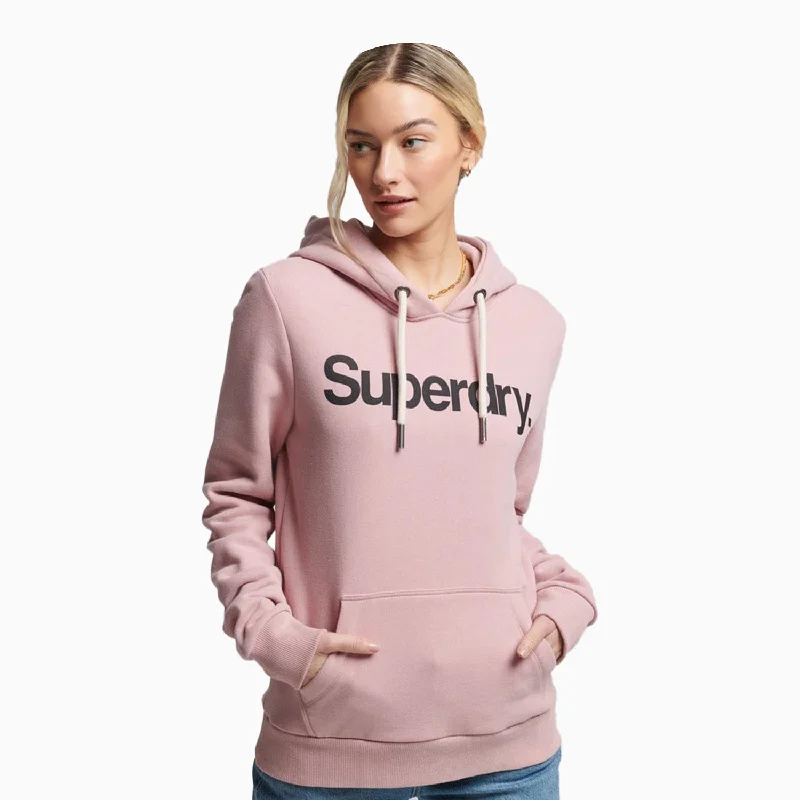 Instant Discount relaxed fit hooded sweatshirtWomen's Core Logo Hoodie