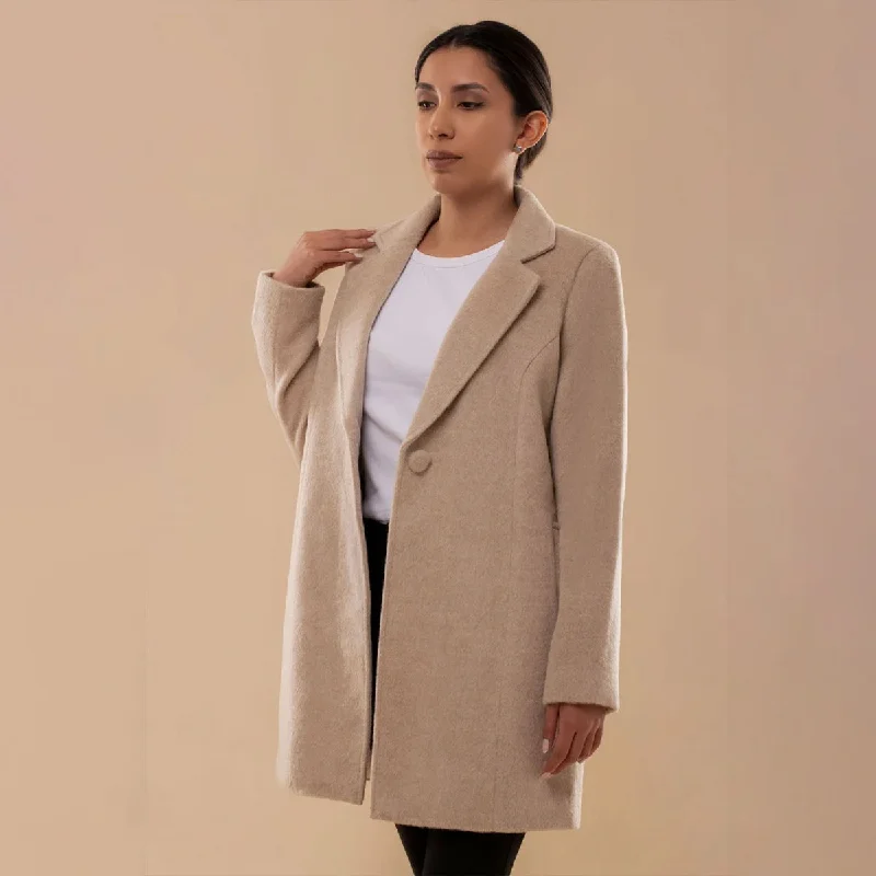 Fantastic Deals cozy coatAmelia Llama Wool Coat