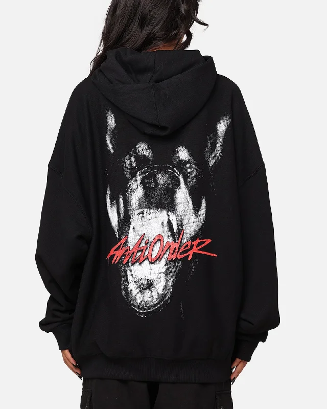Flash Sale classic pullover hoodieThe Anti Order Dog Pound Hoodie Black