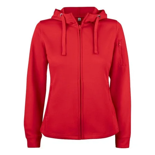 Overstock fashion hooded jacketbreathable workout hoodieClique Womens/Ladies Basic Active Full Zip Hoodie