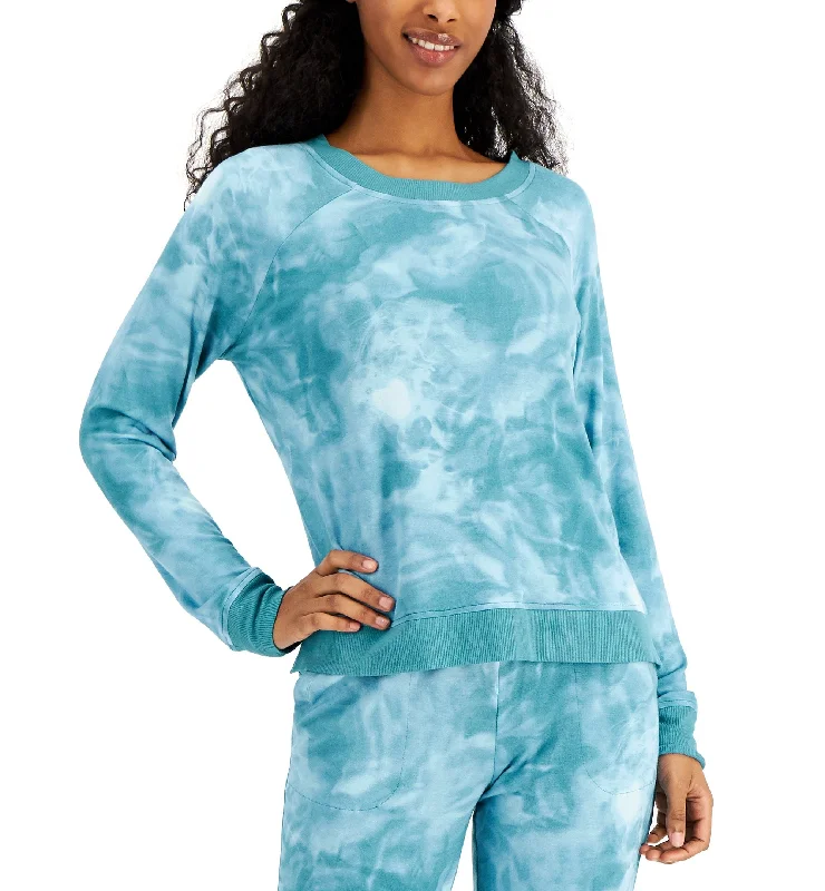 Bargain Prices urban hoodiehigh-end athletic hoodieAlfani Womens Long Sleeve Printed Sweatshirt
