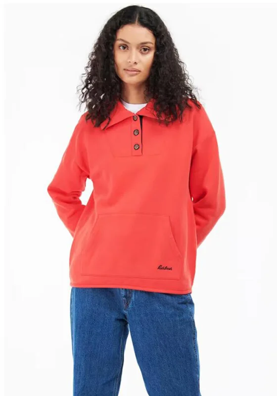 Price Cut sleek hoodieBarbour Womens Fairbarn Sweatshirt, Fandango