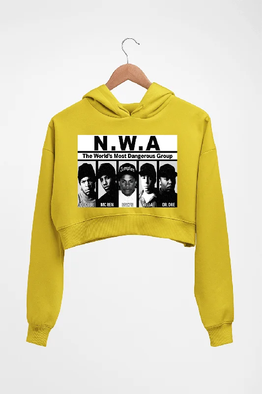 Overstock oversized hooded sweatshirtNiggaz Wit Attitudes (NWA) Hip Hop Crop HOODIE FOR WOMEN