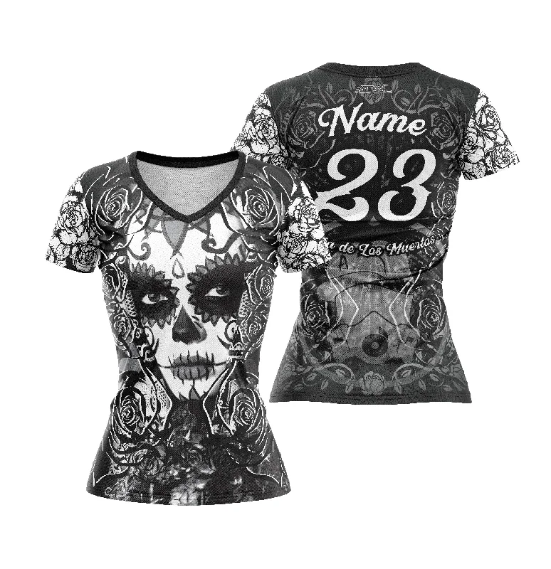 Year-End Sale trendy hooded sweatshirtclassic gym sweatshirtDía de los Muertos Women's Jersey