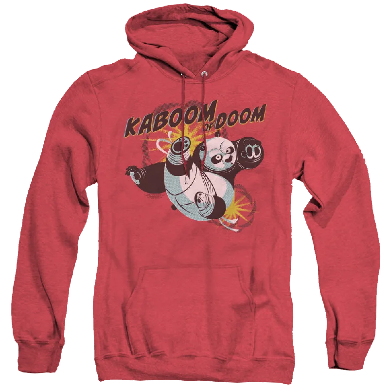 Crazy Deals cool hoodieKung-Fu Panda Kaboom Of Doom - Heather Pullover Hoodie