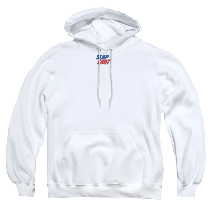 Daily Deals casual hoodie with logoSlap Shot Blue & Red Logo - Pullover Hoodie