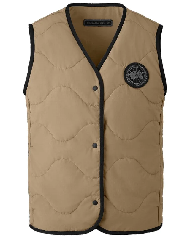 Seasonal Sale premium puffer coatCanada Goose Annex Liner Vest Black Label
