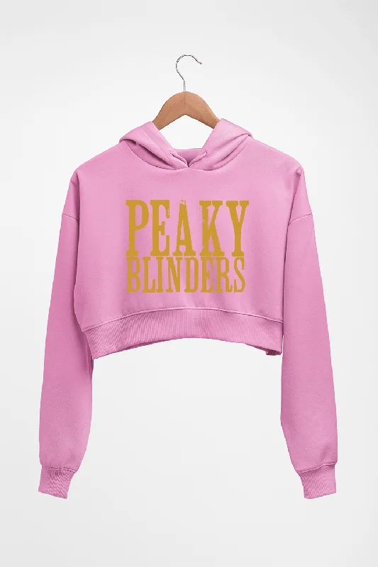 Huge Savings trendy hooded sweatshirtPeaky Blinders Crop HOODIE FOR WOMEN