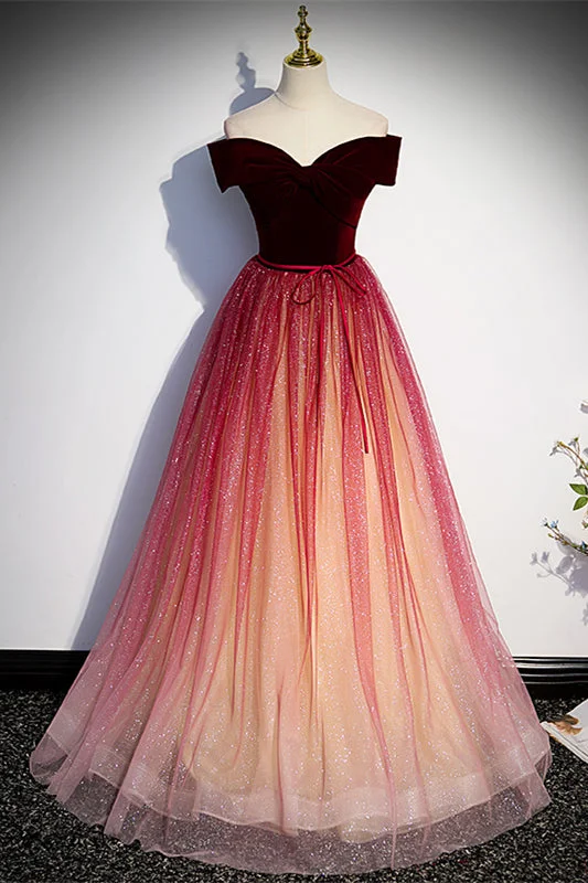 Midnight Madness casual knit dressRed Gradient Off-the-Shoulder Twist Knot Lace-Up Back Long Formal Dress Midnight Madness casual knit dressRed Gradient Off-the-Shoulder Twist Knot Lace-Up Back Long Formal Dress