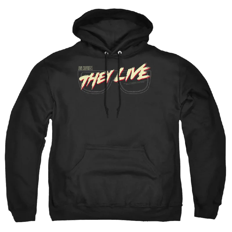 Exclusive Preview sporty hoodieThey Live Glasses Logo - Pullover Hoodie