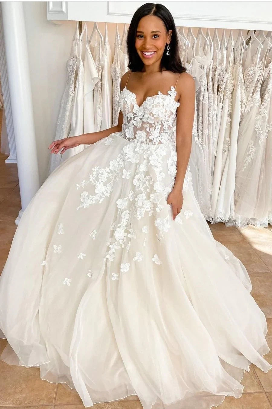 Price Smash flowy maxi dressSweetheart Sleeveless Floral Appliques Tulle A-Line Wedding Dress Price Smash flowy maxi dressSweetheart Sleeveless Floral Appliques Tulle A-Line Wedding Dress