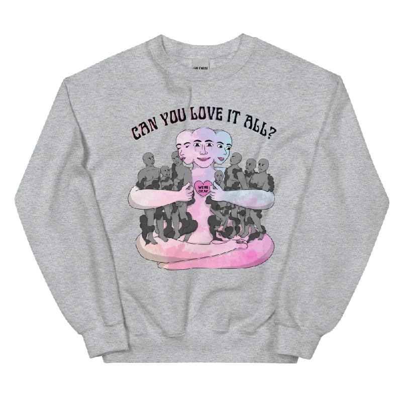 Special Discount casual hoodie for falleco-friendly fitness hoodieCan You Love It All Graphic Sweatshirt Special Discount casual hoodie for falleco-friendly fitness hoodieCan You Love It All Graphic Sweatshirt