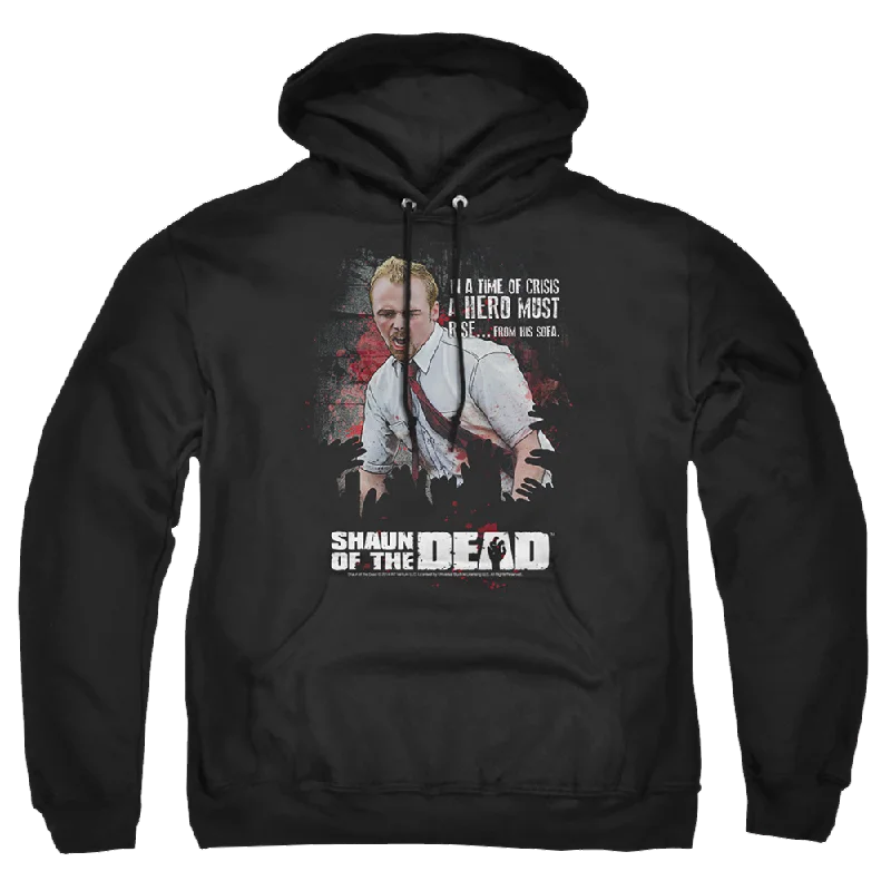The Best Prices relaxed fit hoodieShaun of the Dead Hero Must Rise - Pullover Hoodie