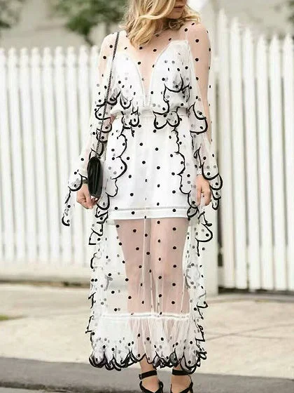 Don’t Miss Out Long Prom Dresses A-Line Tea-length Tulle Beautiful Cheap Long Prom Dress JKL634