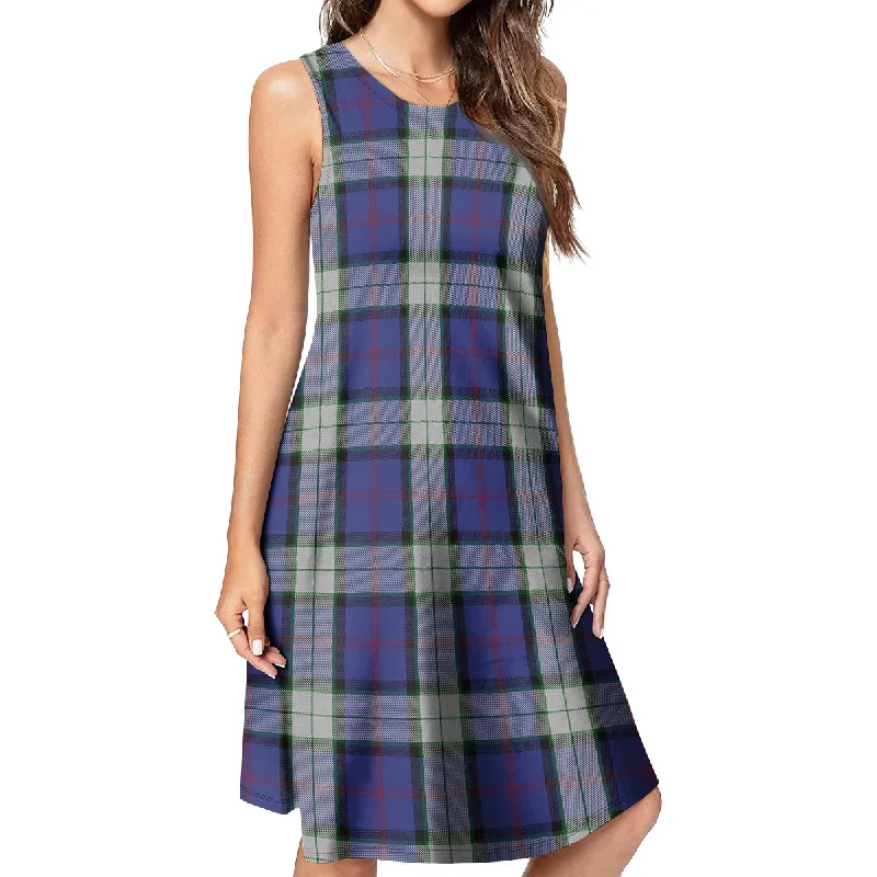 Mega Sale Sinclair Dress Tartan Womens Casual Dresses