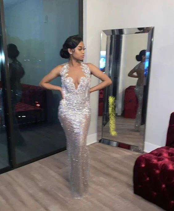Stock Up and Save pleated maxi dressSexy Prom Dress Mermaid Prom Dresses Long Formal Evening Dress Black Girl Prom Dresses Y98