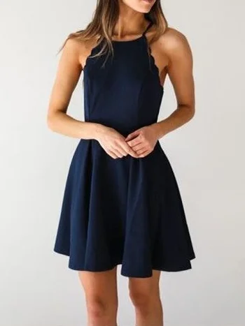 Members Only Simple Cheap Homecoming Dresses Aline Short Prom Dress Sexy Party Dress JK844