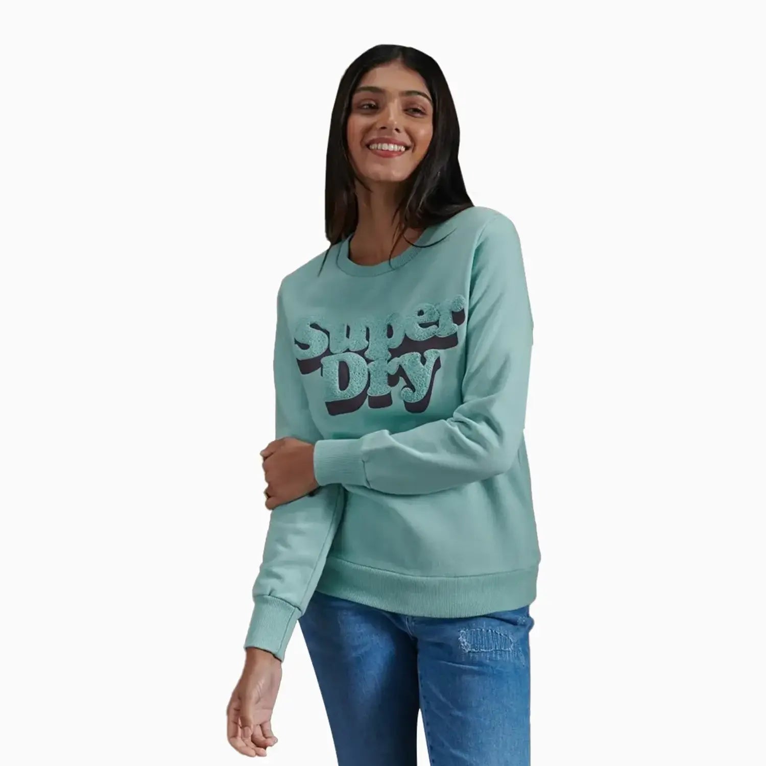 Don't Wait zippered hoodiecozy workout hoodieWomen's Chenille Shadow Sweatshirt