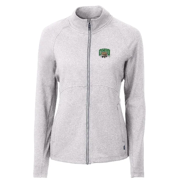 Exclusive Deal stylish pullover hoodiesleek sports hoodieOhio Bobcats Women's Cutter & Buck Traverse Stretch Quarter-Zip