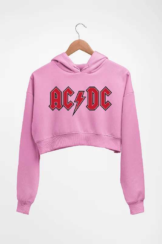 Act Fast pullover hoodieACDC Crop HOODIE FOR WOMEN