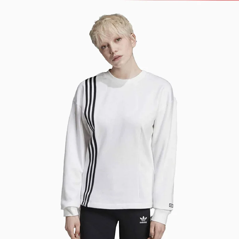 Savings Spectacular modern hoodiepullover workout hoodieWomen's Essentials 3-Stripes Fleece Sweatshirt