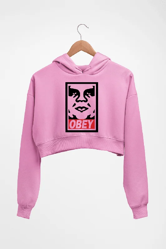 Early Access stylish hoodie for womenObey Crop HOODIE FOR WOMEN
