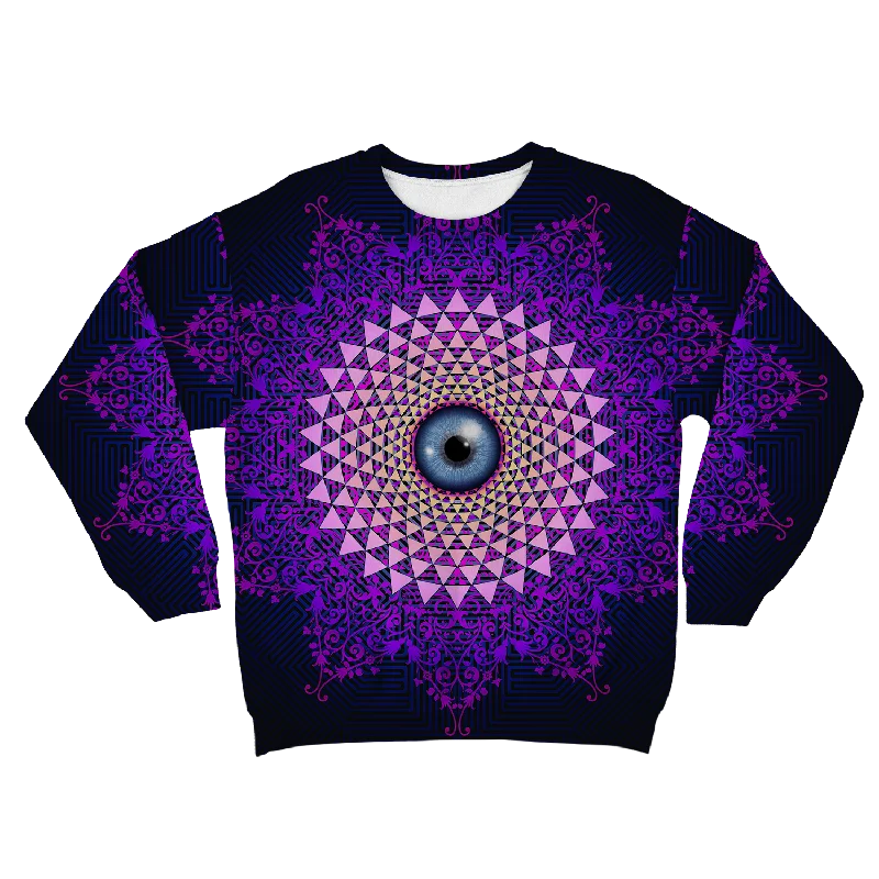 Bargain Prices soft sports hoodieclassic gym sweatshirtPsi~ Eye All Over Print Unisex Sweatshirt
