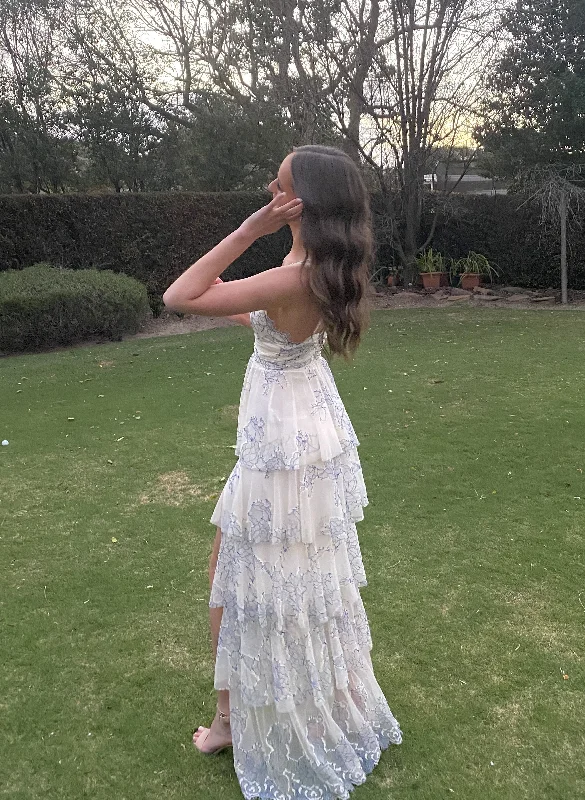 Huge Discounts elegant maxi dressSpaghetti Straps Long Prom Dresses Y4462