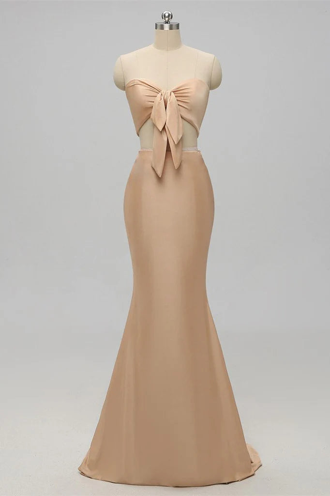 Limited Edition bohemian dressSweetheart Strapless Two Piece Trumpet Bridesmaid Dress Limited Edition bohemian dressSweetheart Strapless Two Piece Trumpet Bridesmaid Dress