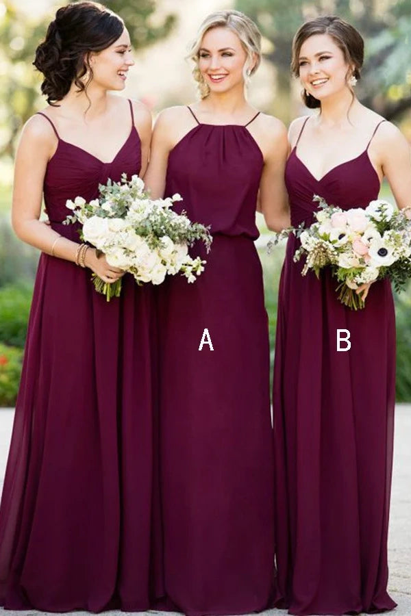 Bonus Savings sophisticated dressBurgundy Sleeveless A-Line Empire Different Styles Bridesmaid Dress Bonus Savings sophisticated dressBurgundy Sleeveless A-Line Empire Different Styles Bridesmaid Dress