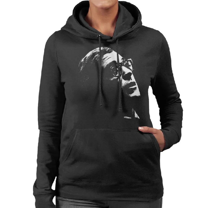 Friends and Family Sale soft hoodieTV Times Michael Caine Billion Dollar Brain 1967 Women's Hooded Sweatshirt