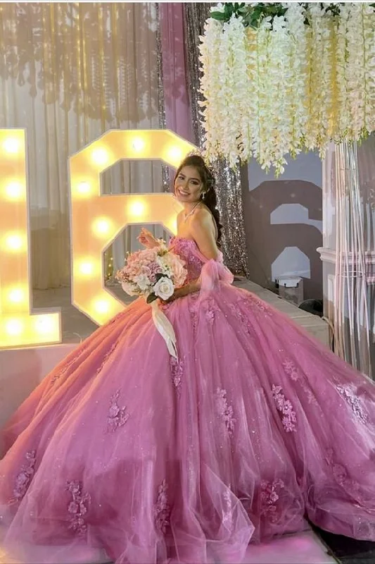 Savings Bonanza wrap dressOff the Shoulder Quinceanera Dress Lace Applique Ball Gown Sweet 15 Dress Y4086