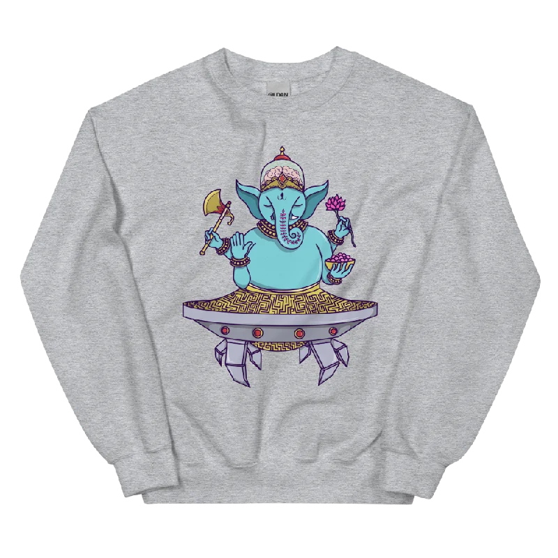 Fantastic Offers lightweight hooded sweatshirtperformance gym sweatshirtGanesha Mech Graphic Sweatshirt