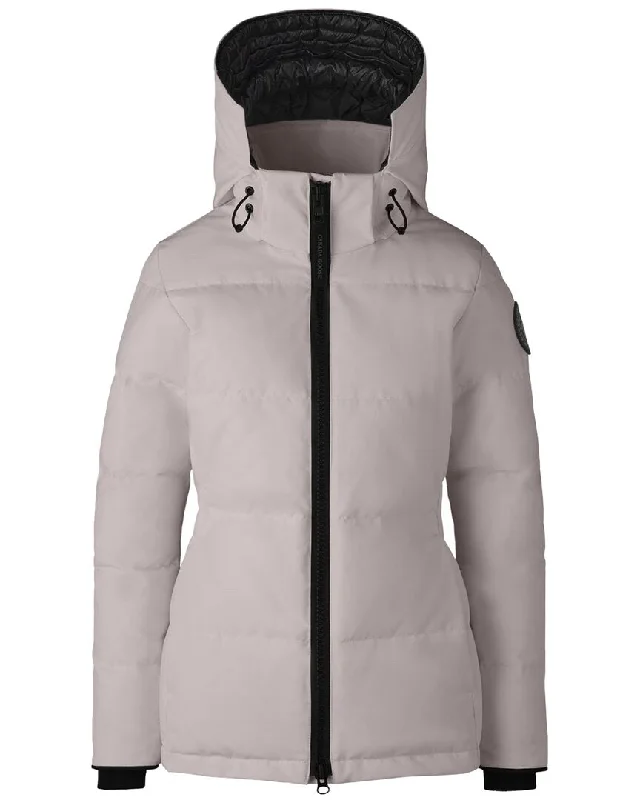 Members Only fitted trench coatCanada Goose Chelsea Black Label Parka