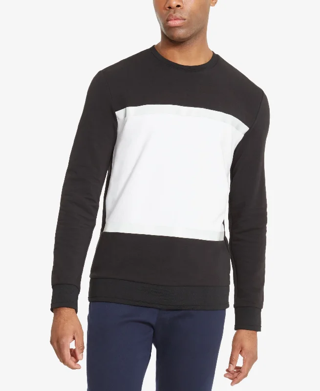 Price Cut urban hoodieperformance gym sweatshirtKenneth Cole Reaction Mens Pieced Colorblocked Sweatshirt