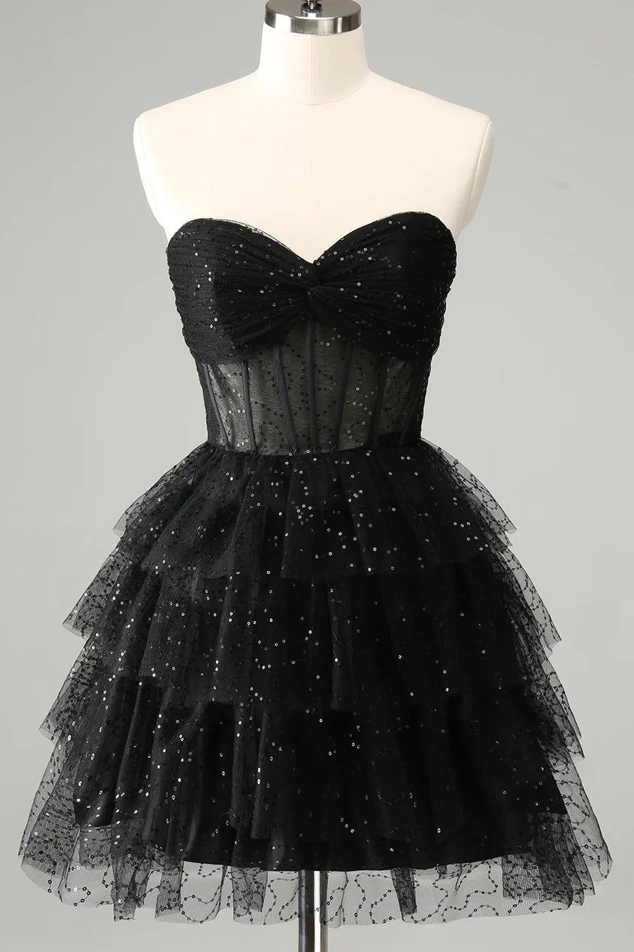 Price Rollback chic wrap dressGlitter Tulle A-Line Sweetheart Strapless Tiered Homecoming Dress Price Rollback chic wrap dressGlitter Tulle A-Line Sweetheart Strapless Tiered Homecoming Dress