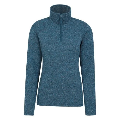 Huge Discounts tailored blazer coatMountain Warehouse Womens/Ladies Idris Half Zip Fleece Top