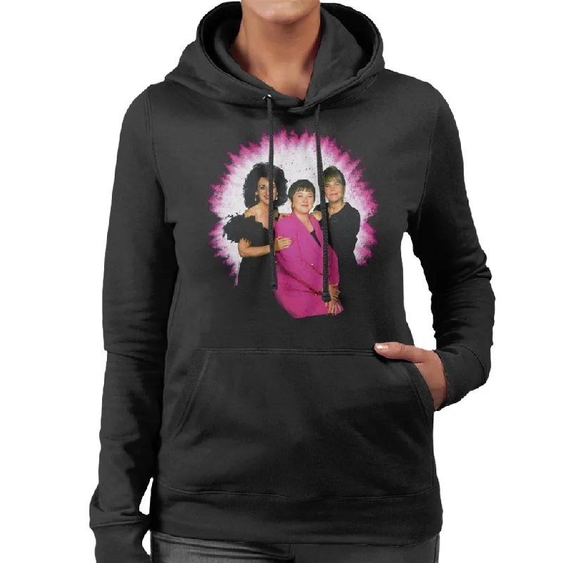 Members Only sleek zip-up hoodieTV Times Stars Of Birds Of A Feather Women's Hooded Sweatshirt