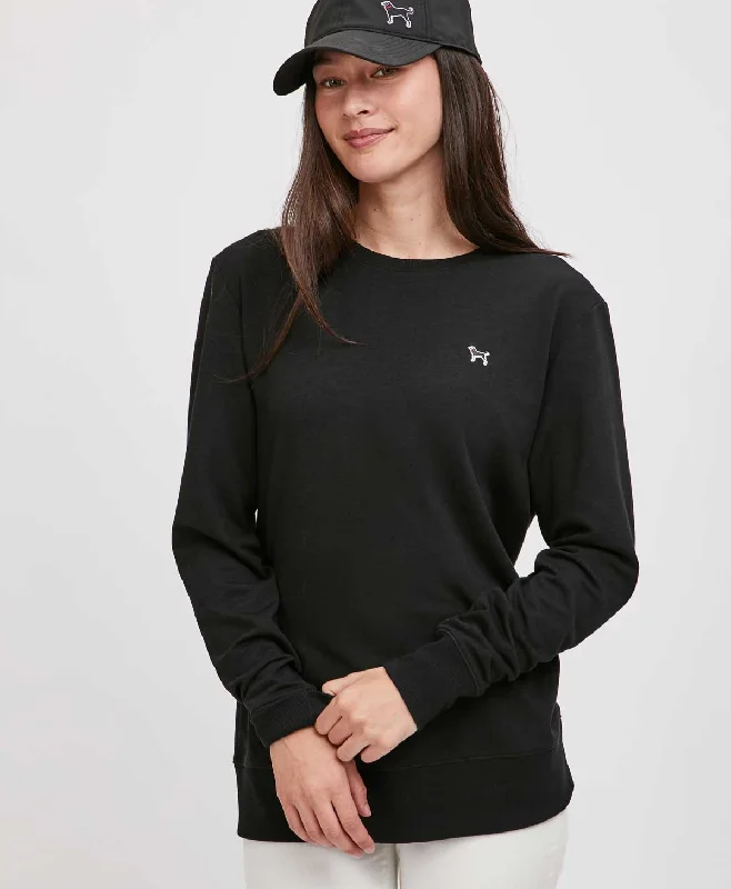 Buy Now sports hoodiesporty casual hoodieLadies Tarpaulin Relaxed Crew