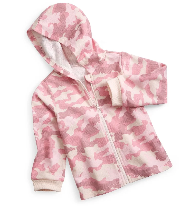 Price Rollback lightweight hoodiepremium gym hoodieFirst Impressions Baby Girls Camouflage Full Zip Hoodie