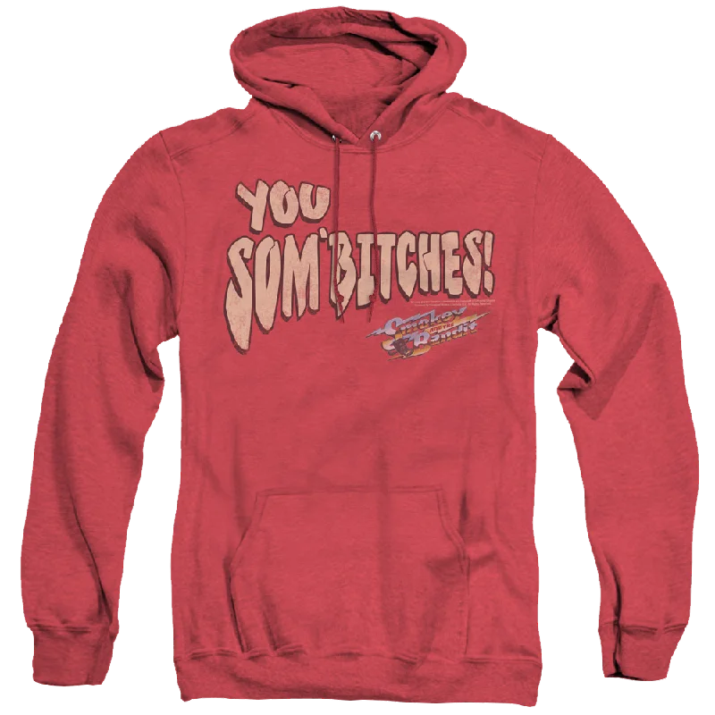Amazing Deals fitted hoodieSmokey & the Bandit Sombitch - Heather Pullover Hoodie