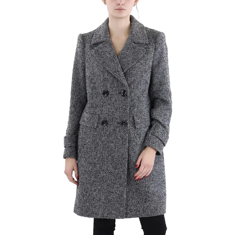 Special Savings trendy bomber coatWomens Wool Blend Midi Pea Coat
