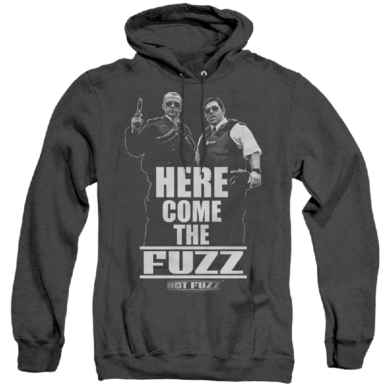 Final Markdown fleece-lined hoodieHot Fuzz Here Come The Fuzz - Heather Pullover Hoodie