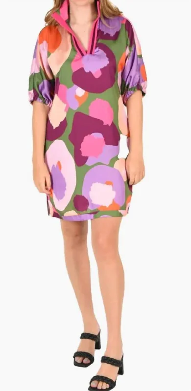 Special Savings sleek dressPoppy Dress in Electric Cheetah