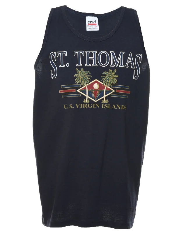 Members Only cold weather jacketNavy St. Thomas Vest - XL