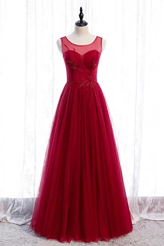 Sale Event trendy bodycon dressRed A-line Illusion Neck Sweetheart Beaded Appliques Maxi Formal Dress Sale Event trendy bodycon dressRed A-line Illusion Neck Sweetheart Beaded Appliques Maxi Formal Dress